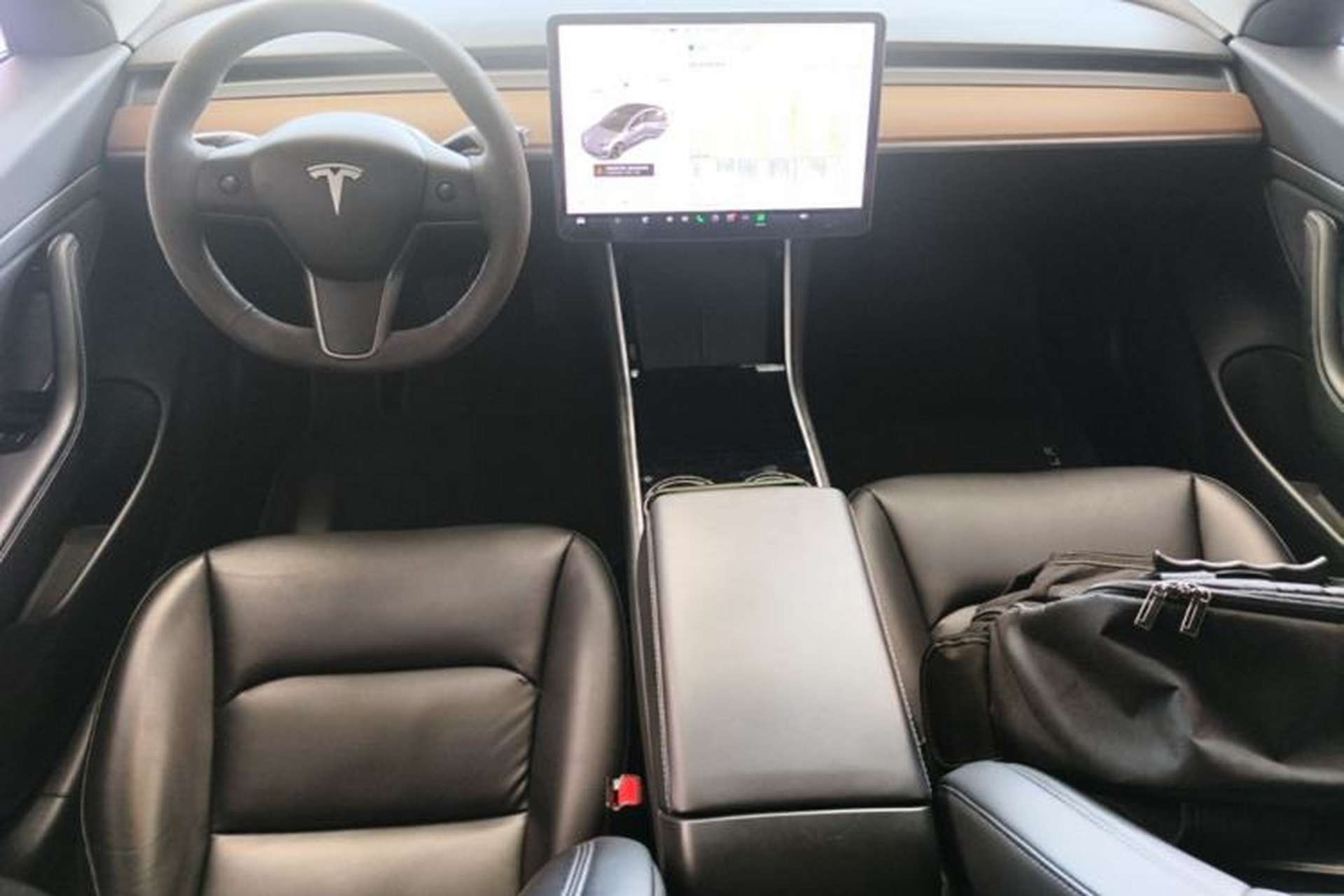 Used Tesla Model 3 2020 Standard Range Rear-Wheel Drive Upgraded Version Center Console