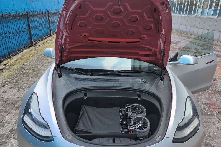 Used Tesla Model 3 2020 Refreshed Version Long-Range Rear-Wheel Drive Engine Bay