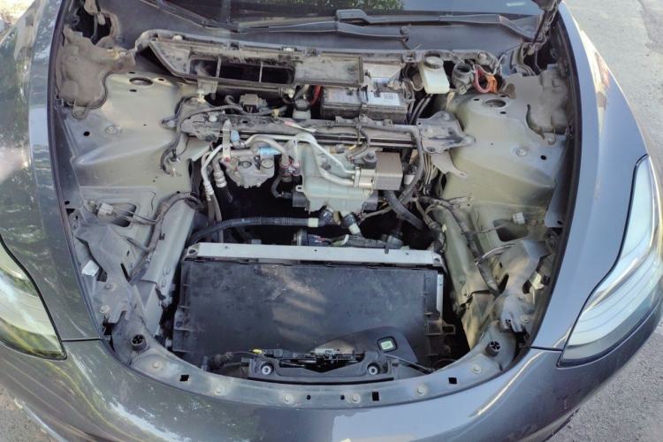 Used Tesla Model 3 2020 Standard Range Rear-Wheel Drive Upgraded Version Engine Bay