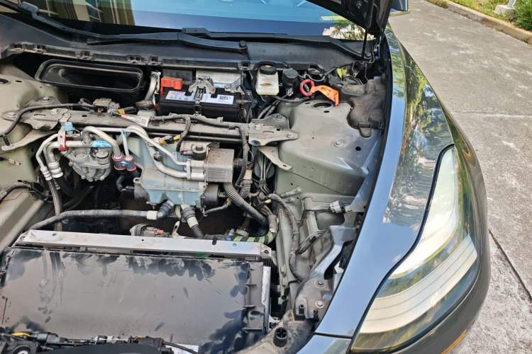 Used Tesla Model 3 2020 Revised Version Standard Range Rear-Wheel Drive – Upgraded Edition Engine Bay Left