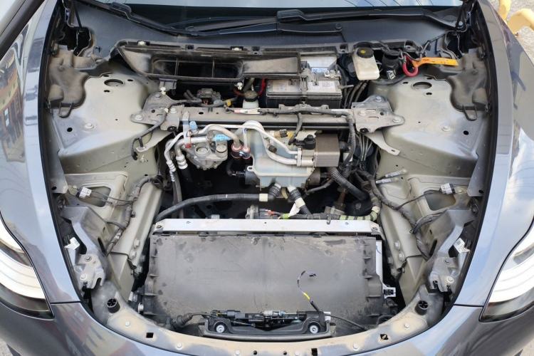 Used Tesla Model 3 2020 Refreshed Version Long-Range Rear-Wheel Drive Engine Bay