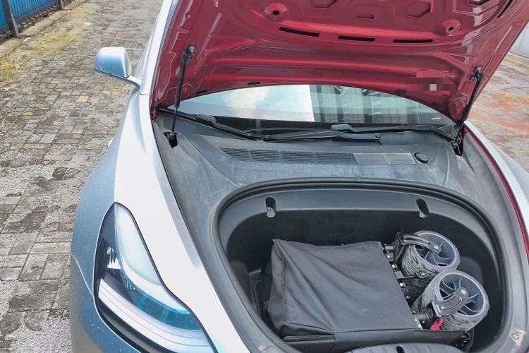 Used Tesla Model 3 2020 Refreshed Version Long-Range Rear-Wheel Drive Engine Bay Right