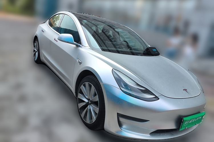 Used Tesla Model 3 2020 Refreshed Version Long-Range Rear-Wheel Drive Front Right 45 Deg