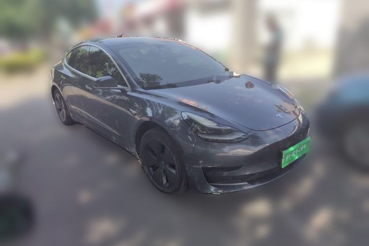 Used Tesla Model 3 2020 Standard Range Rear-Wheel Drive Upgraded Version Front Right 45 Deg