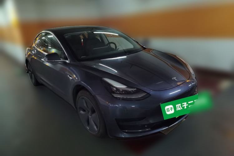 Used Tesla Model 3 2020 Standard Range Rear-Wheel Drive Upgraded Version Front Right 45 Deg