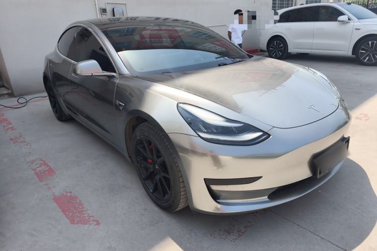 Used Tesla Model 3 2020 Standard Range Rear-Wheel Drive Upgraded Version Front Right 45 Deg