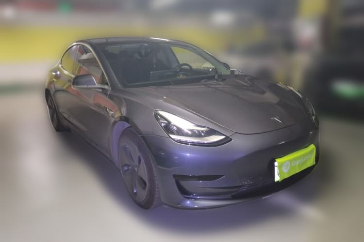 Used Tesla Model 3 2020 Standard Range Rear-Wheel Drive Upgraded Version Front Right 45 Deg