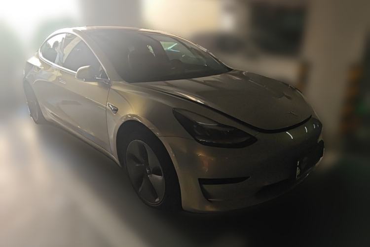 Used Tesla Model 3 2020 Standard Range Rear-Wheel Drive Upgraded Version Front Right 45 Deg