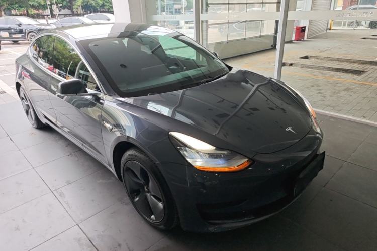 Used Tesla Model 3 2020 Standard Range Rear-Wheel Drive Upgraded Version Front Right 45 Deg
