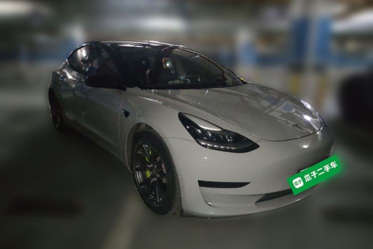Used Tesla Model 3 2020 Standard Range Rear-Wheel Drive Upgraded Version Front Right 45 Deg