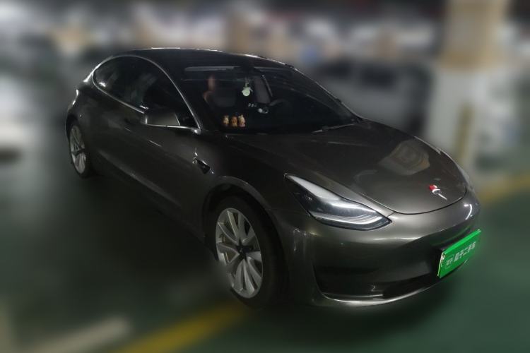 Used Tesla Model 3 2020 Standard Range Rear-Wheel Drive Upgraded Version Front Right 45 Deg