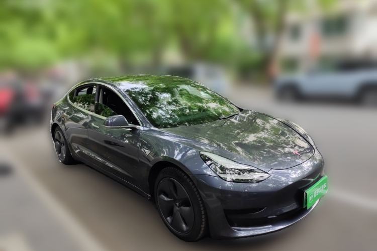 Used Tesla Model 3 2020 Standard Range Rear-Wheel Drive Upgraded Version Front Right 45 Deg