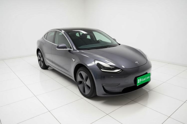Used Tesla Model 3 2020 Refreshed Version Long-Range Rear-Wheel Drive Front Right 45 Deg