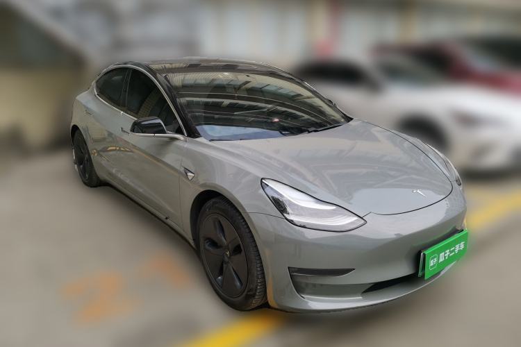 Used Tesla Model 3 2020 Refreshed Version Long-Range Rear-Wheel Drive Front Right 45 Deg