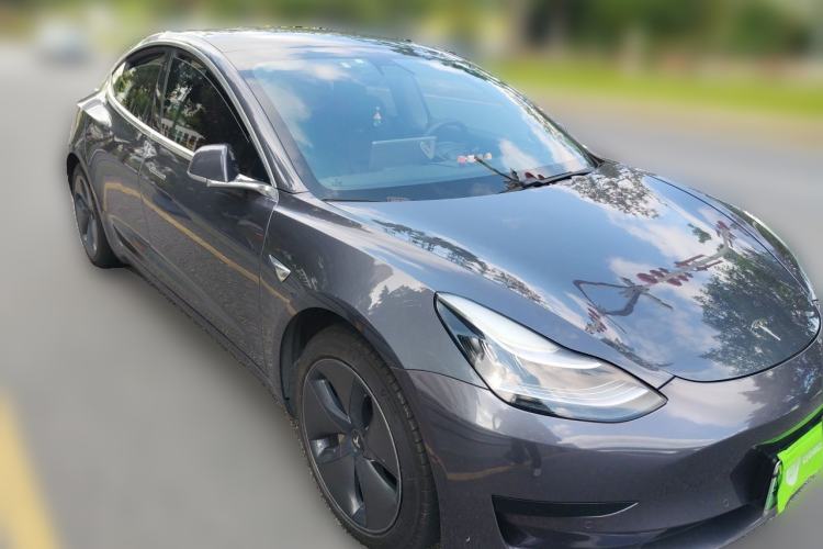 Used Tesla Model 3 2020 Standard Range Rear-Wheel Drive Upgraded Version Front Right 45 Deg