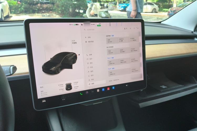 Used Tesla Model 3 2020 Revised Version Standard Range Rear-Wheel Drive – Upgraded Edition Instrument Cluster