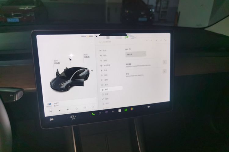 Used Tesla Model 3 2020 Revised Version Standard Range Rear-Wheel Drive – Upgraded Edition Instrument Cluster