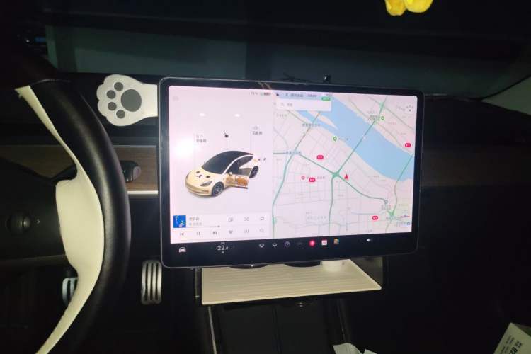 Used Tesla Model 3 2020 Standard Range Rear-Wheel Drive Upgraded Version Instrument Cluster