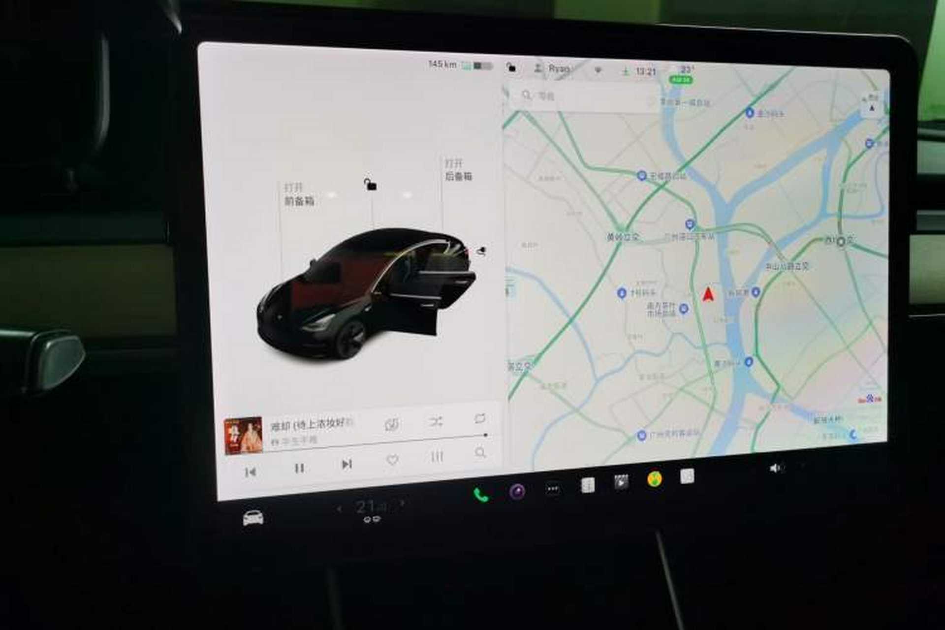 Used Tesla Model 3 2020 Standard Range Rear-Wheel Drive Upgraded Version Instrument Cluster