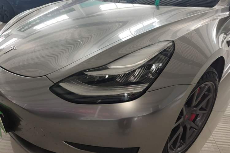 Used Tesla Model 3 2020 Standard Range Rear-Wheel Drive Upgraded Version Left Front Headlight