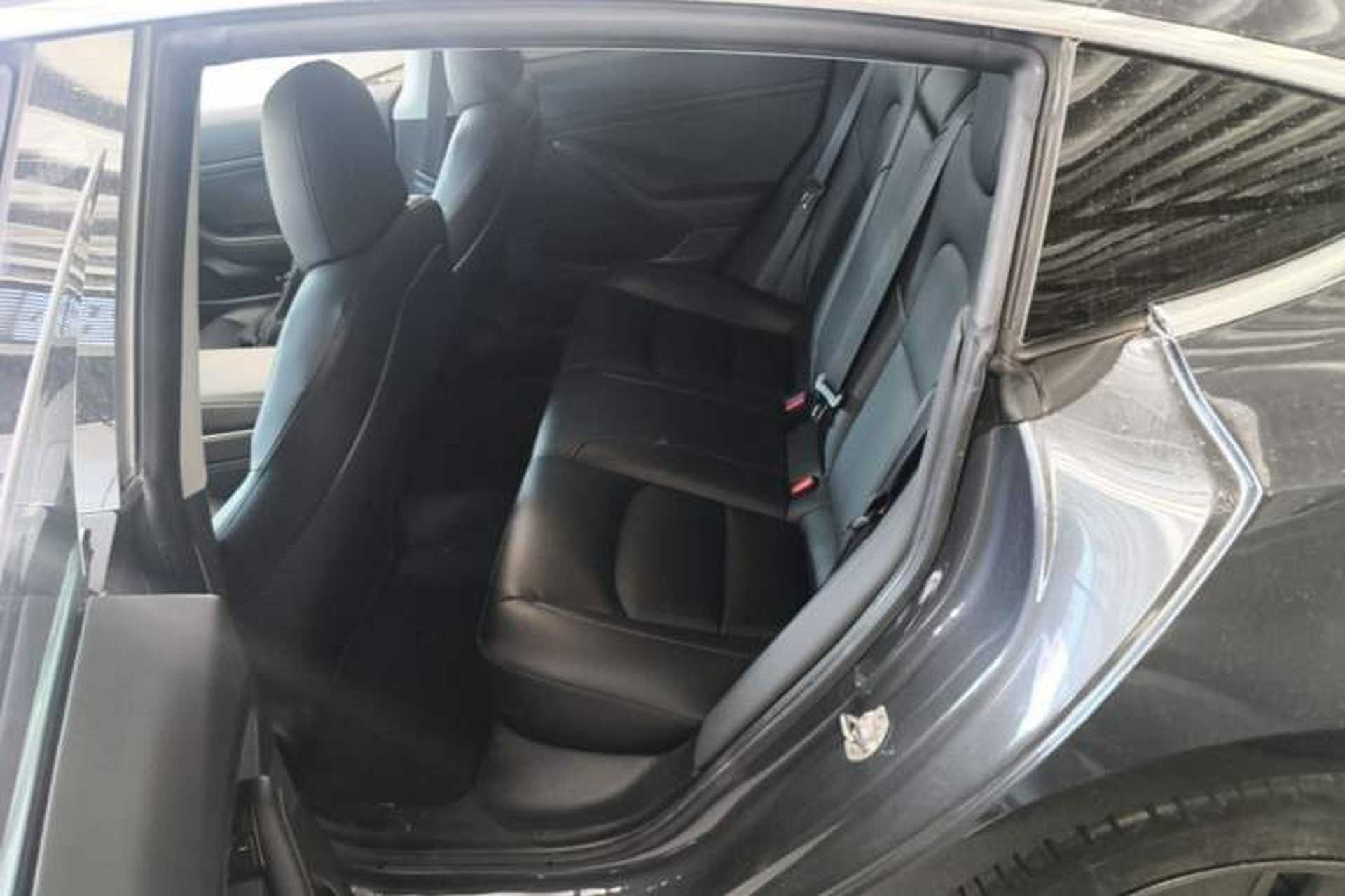 Used Tesla Model 3 2020 Standard Range Rear-Wheel Drive Upgraded Version Left Rear Seat