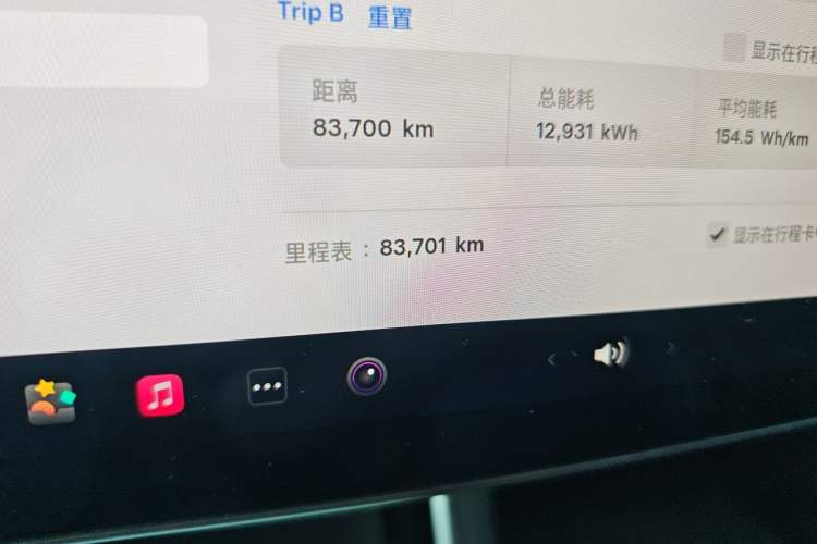 Used Tesla Model 3 2020 Revised Version Standard Range Rear-Wheel Drive – Upgraded Edition Odometer Close Up