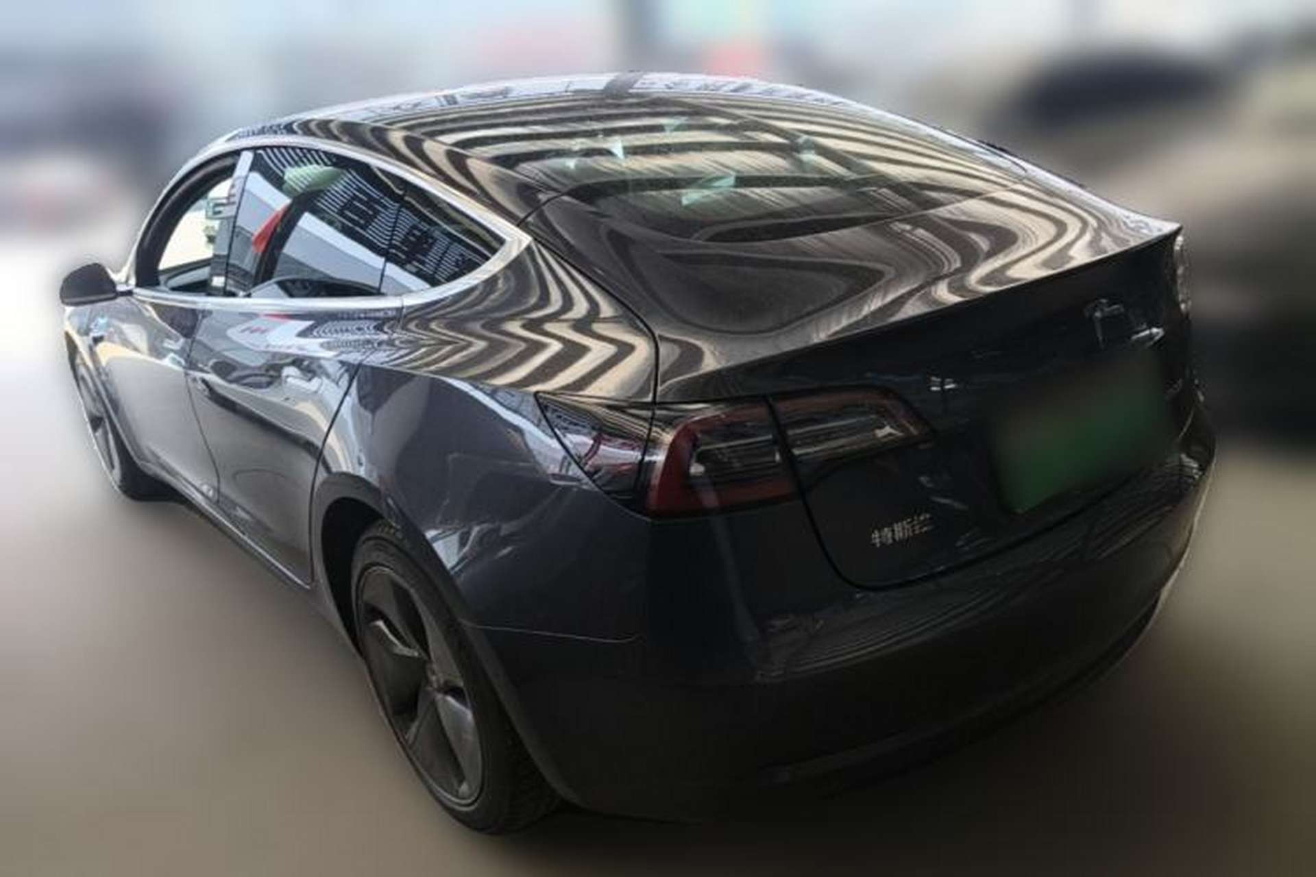 Used Tesla Model 3 2020 Standard Range Rear-Wheel Drive Upgraded Version Rear Left 45 Deg