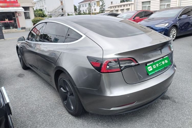 Used Tesla Model 3 2020 Revised Version Standard Range Rear-Wheel Drive – Upgraded Edition Rear Left 45 Deg