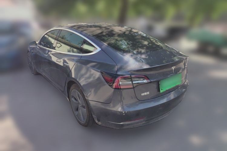 Used Tesla Model 3 2020 Standard Range Rear-Wheel Drive Upgraded Version Rear Left 45 Deg