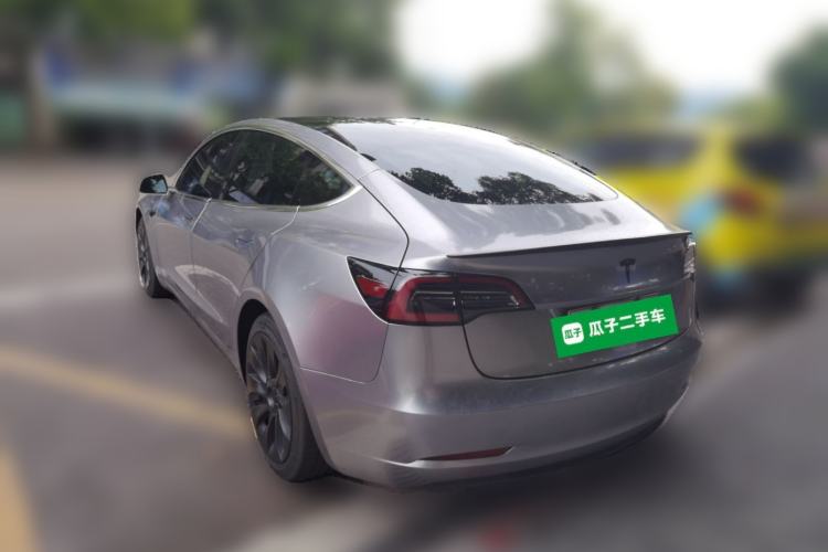 Used Tesla Model 3 2020 Revised Version Standard Range Rear-Wheel Drive – Upgraded Edition Rear Left 45 Deg
