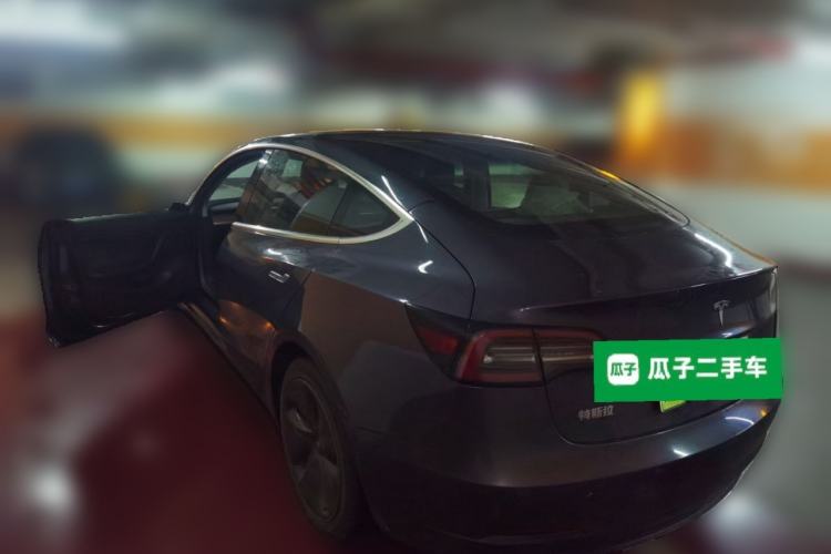 Used Tesla Model 3 2020 Standard Range Rear-Wheel Drive Upgraded Version Rear Left 45 Deg