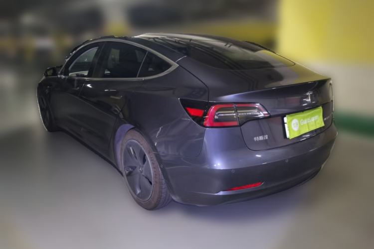 Used Tesla Model 3 2020 Standard Range Rear-Wheel Drive Upgraded Version Rear Left 45 Deg