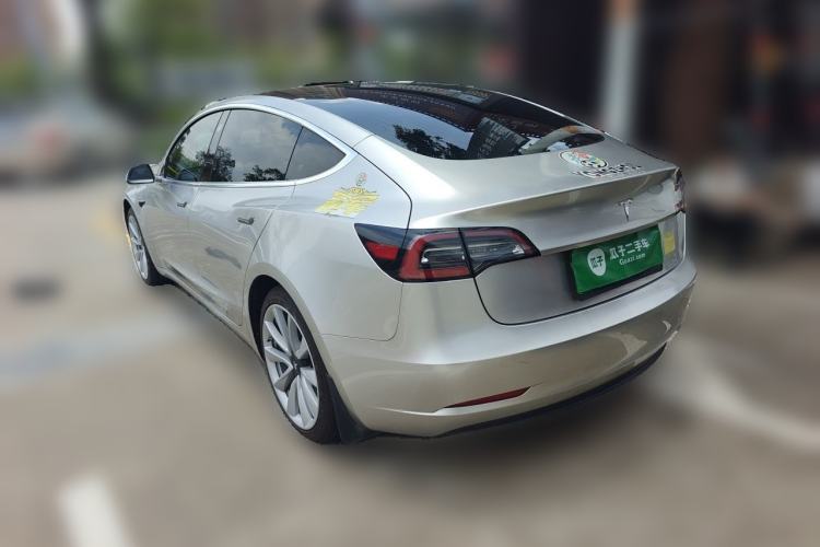 Used Tesla Model 3 2020 Revised Version Standard Range Rear-Wheel Drive – Upgraded Edition Rear Left 45 Deg