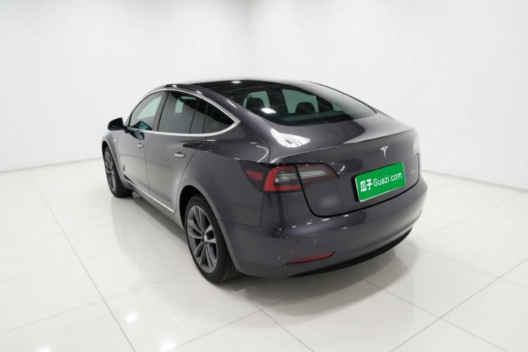 Used Tesla Model 3 2020 Refreshed Version Long-Range Rear-Wheel Drive Rear Left 45 Deg