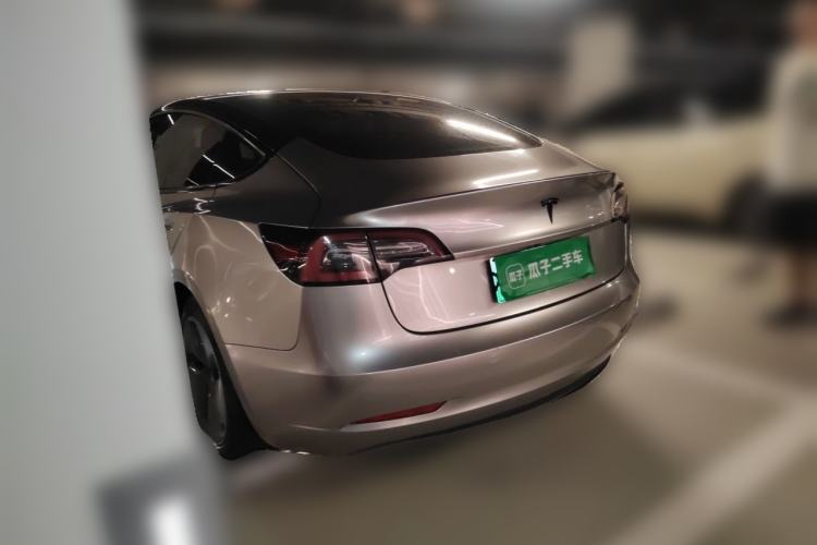 Used Tesla Model 3 2020 Standard Range Rear-Wheel Drive Upgraded Version Rear Left 45 Deg