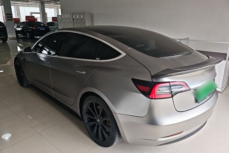 Used Tesla Model 3 2020 Standard Range Rear-Wheel Drive Upgraded Version Rear Left 45 Deg