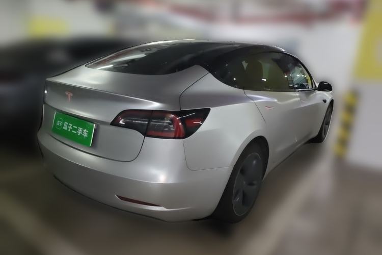 Used Tesla Model 3 2020 Revised Version Standard Range Rear-Wheel Drive – Upgraded Edition Rear Right 45 Deg