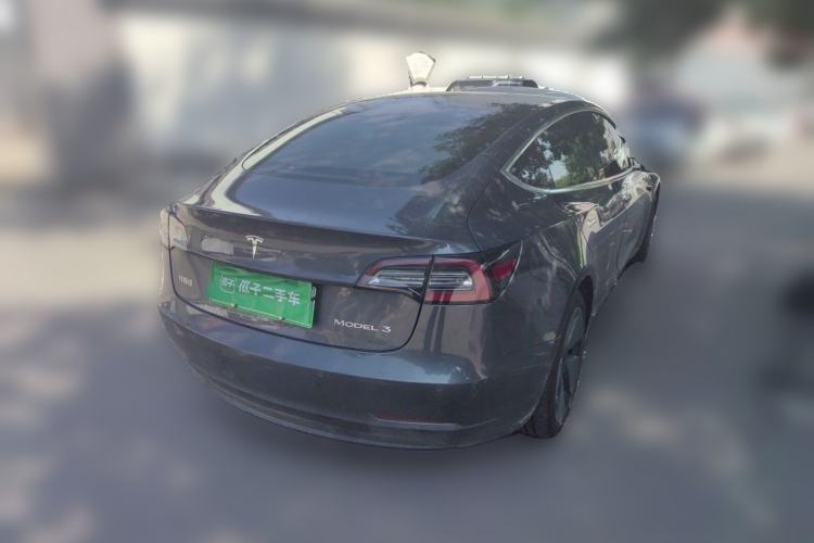 Used Tesla Model 3 2020 Standard Range Rear-Wheel Drive Upgraded Version Rear Right 45 Deg