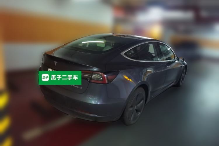 Used Tesla Model 3 2020 Standard Range Rear-Wheel Drive Upgraded Version Rear Right 45 Deg