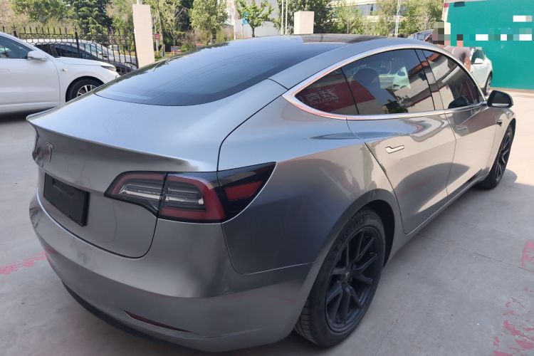 Used Tesla Model 3 2020 Standard Range Rear-Wheel Drive Upgraded Version Rear Right 45 Deg
