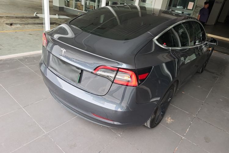 Used Tesla Model 3 2020 Standard Range Rear-Wheel Drive Upgraded Version Rear Right 45 Deg
