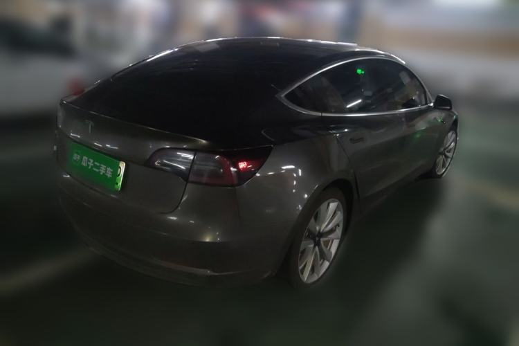 Used Tesla Model 3 2020 Standard Range Rear-Wheel Drive Upgraded Version Rear Right 45 Deg