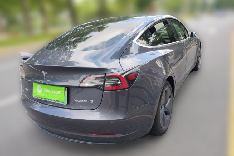 Used Tesla Model 3 2020 Standard Range Rear-Wheel Drive Upgraded Version Rear Right 45 Deg