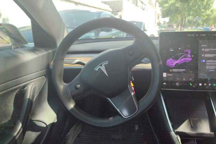 Used Tesla Model 3 2020 Standard Range Rear-Wheel Drive Upgraded Version Steering Wheel