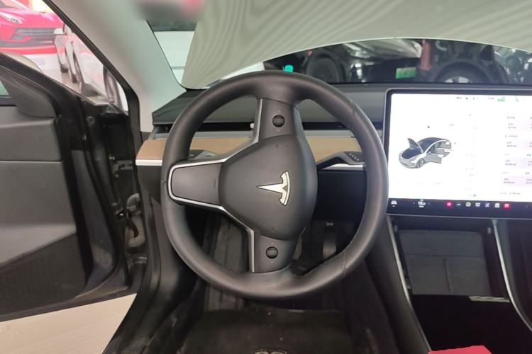 Used Tesla Model 3 2020 Standard Range Rear-Wheel Drive Upgraded Version Steering Wheel