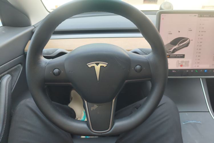 Used Tesla Model 3 2020 Standard Range Rear-Wheel Drive Upgraded Version Steering Wheel