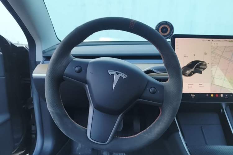 Used Tesla Model 3 2020 Refreshed Version Long-Range Rear-Wheel Drive Steering Wheel