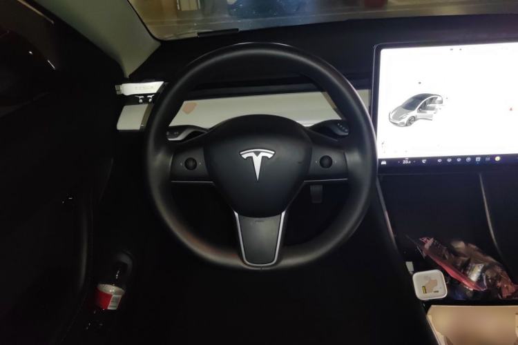 Used Tesla Model 3 2020 Standard Range Rear-Wheel Drive Upgraded Version Steering Wheel
