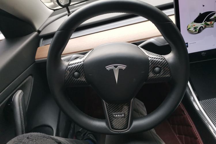Used Tesla Model 3 2020 Refreshed Version Long-Range Rear-Wheel Drive Steering Wheel