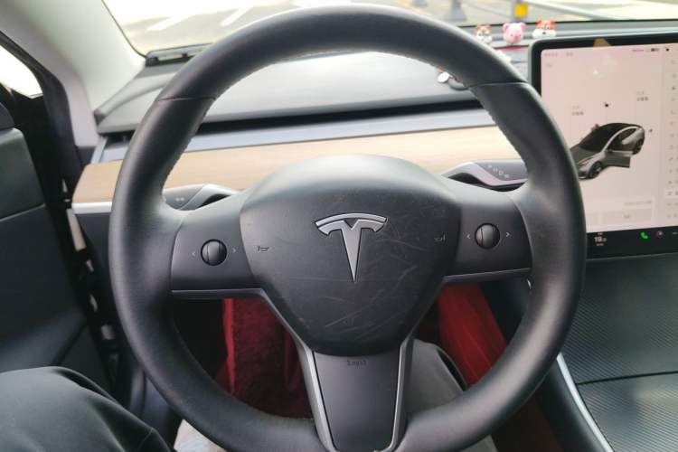 Used Tesla Model 3 2020 Standard Range Rear-Wheel Drive Upgraded Version Steering Wheel